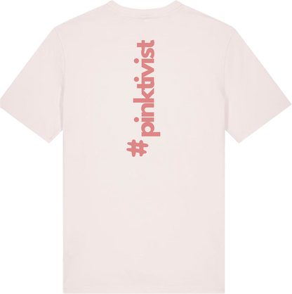 #pinktivist T-Shirt Natural Raw/Pink