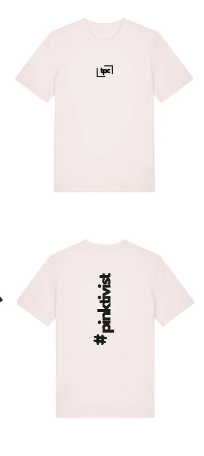 #pinktivist T-Shirt Cotton Pink/Schwarz